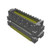 Samtec ASP Series Straight Surface PCB Header, 52 Contacts, 0.64 mm Pitch, 2 Row, Shrouded ASP-129637-13