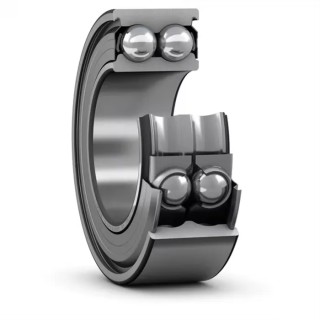 SKF Double Row Angular Contact Ball Bearing 20 mm ID, 47 mm OD, 20.6 mm Race Width 3204 A-2Z/C3MT33