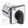 RS PRO 2 Position 90 ° Knob Actuator Rotary Cam Switch 20A 690V 3-Phase 4-Pole Panel Mount 208-3930
