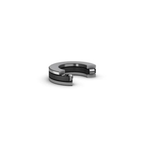 SKF Cylindrical Roller Thrust Bearing 30 mm ID, 52 mm OD, 16 mm Width, Non-Metallic Cage, Closed End 81206 TN