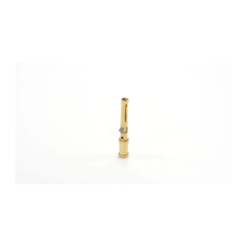 RS PRO Female Crimp Contact, 10A Current, Maximum Wire Size 1.5 mm² Copper Alloy with Gold Plating for Heavy Duty 208-4444