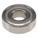 SKF Single Row Deep Groove Ball Bearing Stainless Steel 17mm ID, 40mm OD, 12mm Width Shielded W 6203-2Z