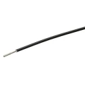 TE Connectivity FlexLite Series Black Equipment Wire, 18 AWG, 19/0.23 mm Core Strands, 100 m Length, 600V FLT0111-0.75-0