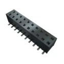 Samtec MMS Series Straight Through Hole PCB Socket 4-Contact 1 Row 2 mm Pitch Solder MMS-102-01-F-SV