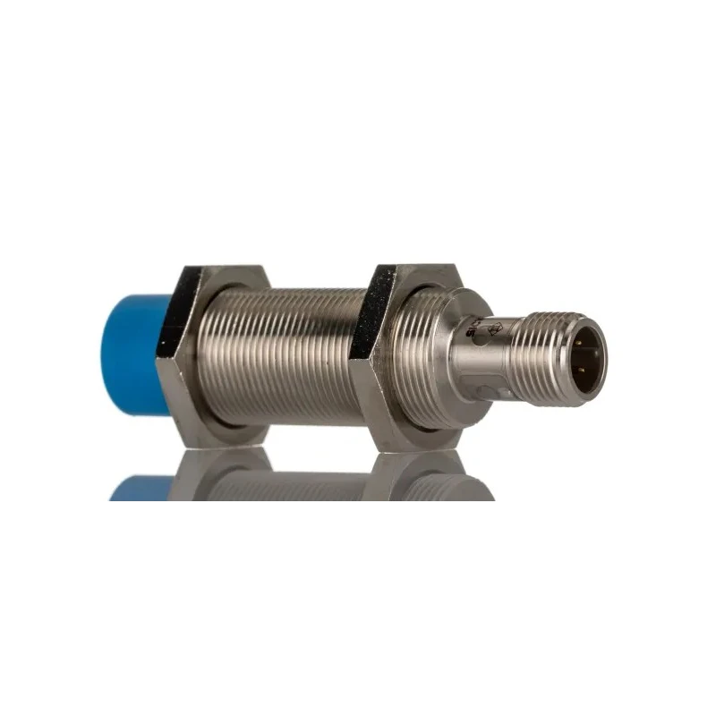 SICK Threaded Barrel Inductive Proximity Sensor M18 x 1, PNP Output, 30 V DC, 12 mm Detection Range IME18-12NPSZC0K