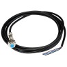 SICK Threaded Barrel Inductive Proximity Sensor M8 x 1, NPN Output, 30 V DC, 2 mm Detection Range IME08-02BNOZW2K