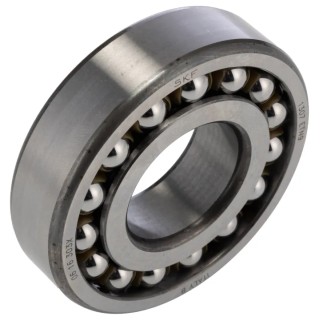 SKF Self-Aligning Ball Bearing 35 mm Inside Diameter 80 mm Outside Diameter 21 mm Race Width 2 Row Open Type Cage 1307 ETN9