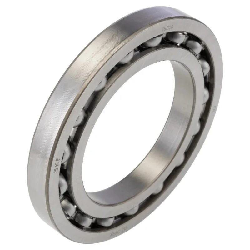 SKF Single Row Deep Groove Ball Bearing, 70 mm Inside Diameter, 110 mm Outside Diameter, Open Type, 8000 RPM Limit 16014