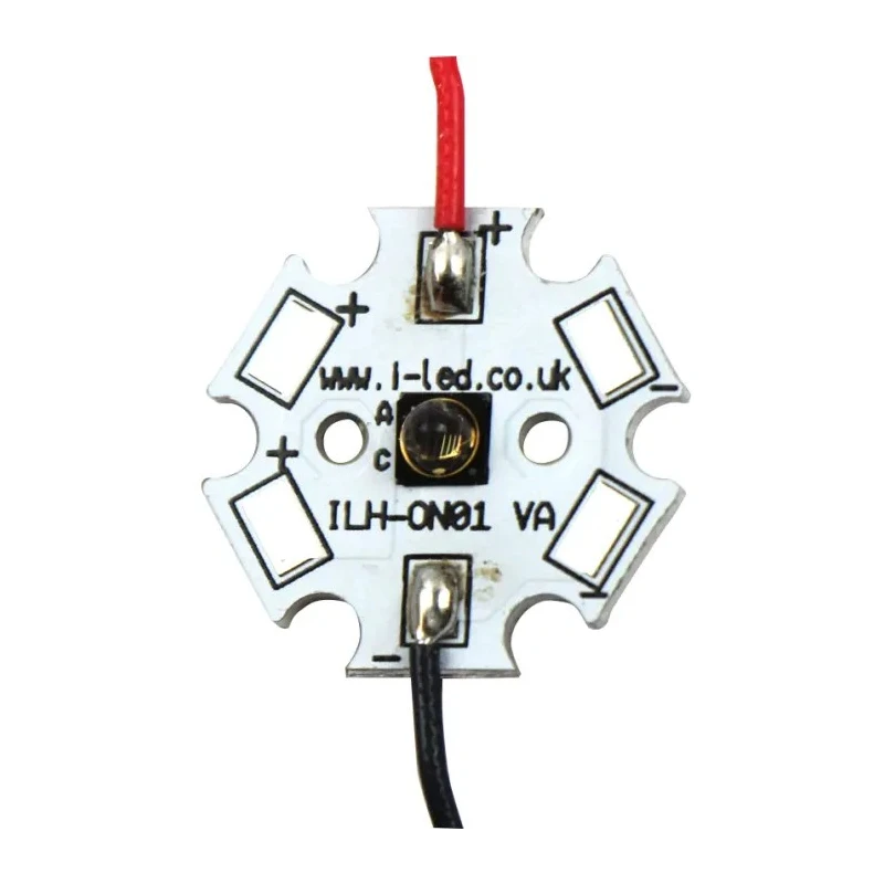 Intelligent LED Solutions 940 nm IR LED Surface Package ILH-7MC1-95NC-SC201-WIR200 ILH-7MC1-95NC-SC201-WIR200.