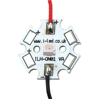 Intelligent LED Solutions L9726 900 nm IR LED PLCC Surface Package ILH-L9725-01-SC201-WIR200 ILH-L9725-01-SC201-WIR200.