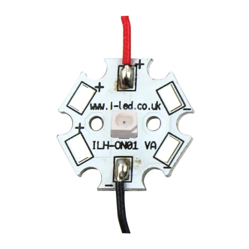 Intelligent LED Solutions L9726 900 nm IR LED PLCC Surface Package ILH-L9725-01-SC201-WIR200 ILH-L9725-01-SC201-WIR200.