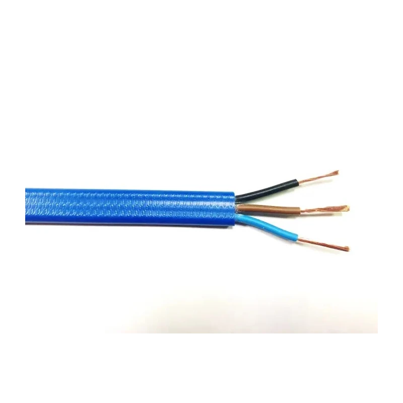 RS PRO 3 Core Power Cable Blue 10mm² 70 °C PVC Jacket 100 m Length 450/750V 209-8001
