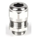 RS PRO Metallic Nickel Plated Brass Cable Gland M16 Thread for 4 mm to 8 mm Cable Diameter IP68 210-0595