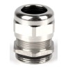 RS PRO Metallic Nickel Plated Brass Cable Gland M32 Thread, 13 mm Min. Cable Diameter, 20 mm Max., IP68 210-0610