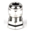 RS PRO Metallic Nickel Plated Brass Cable Gland PG9 Thread, 4 mm Min. Cable Diameter, 8 mm Max. Cable Diameter, IP68 210-0615