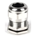 RS PRO Metallic Nickel Plated Brass Cable Gland PG13.5 Thread 6 mm Min. 12 mm Max. IP68 210-0622