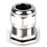 RS PRO Metallic Nickel Plated Brass Cable Gland PG13.5 Thread 6 mm Min. 12 mm Max. IP68 210-0622