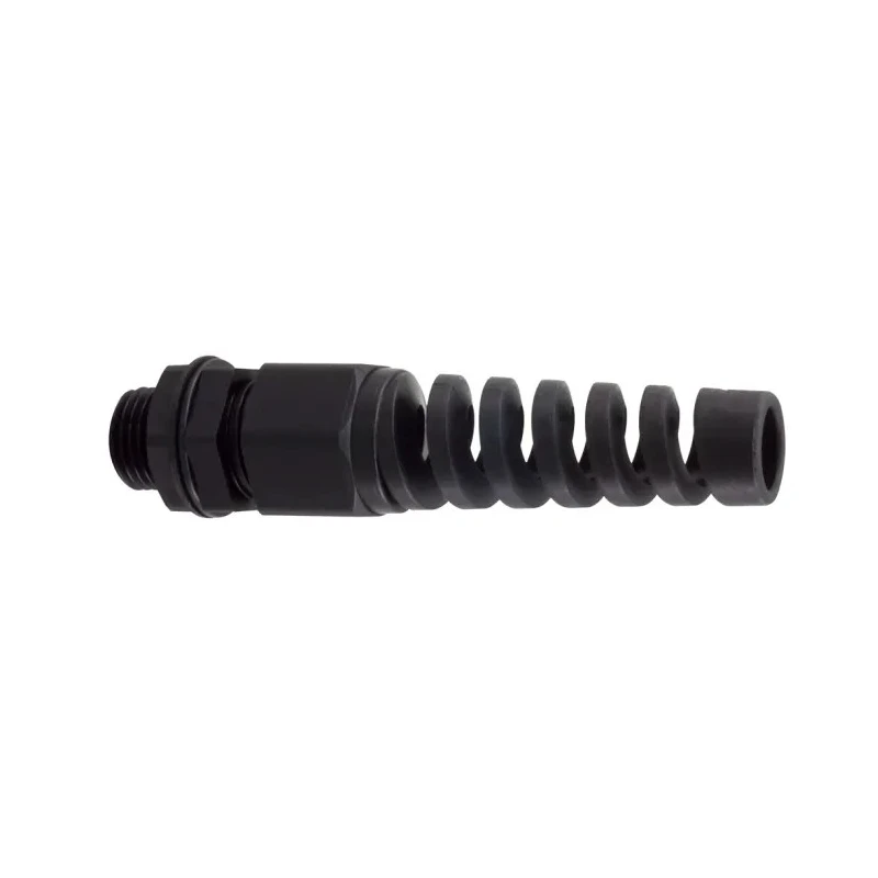 RS Pro Black Polyamide 66 Cable Gland M12 Thread 3 mm Min. to 6.5 mm Max. IP68 210-1320