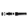 RS Pro Black Polyamide 66 Cable Gland M16 Thread 5 mm Min. 10 mm Max. IP68 210-1324