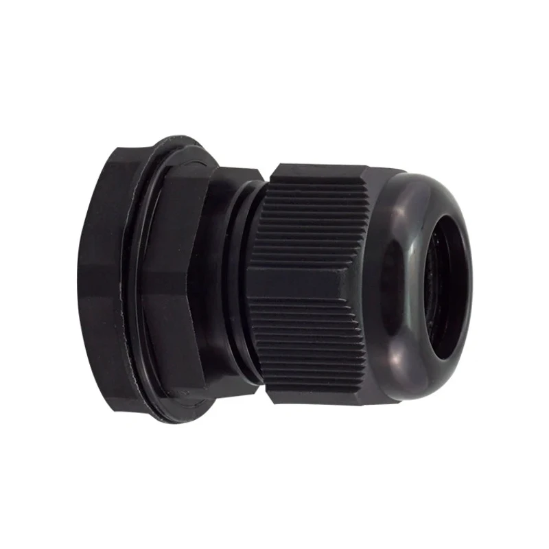 RS Pro Black Polyamide 66 Cable Gland M25 Thread, 11 mm Minimum Cable Diameter, 17 mm Maximum Cable Diameter, IP68 210-1331