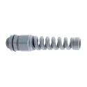 RS PRO Grey Polyamide 66 Cable Gland PG9 Thread Size 4 mm to 8 mm IP68 Rated 210-1376