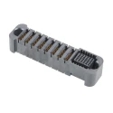 Molex EXTreme Guardian Series Right Angle Through Hole PCB Header Shrouded 2 mm Pitch 5 Row 214113-0011