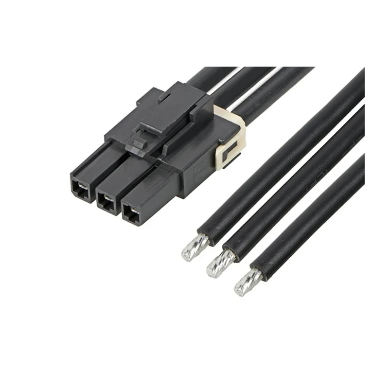 Molex Wire to Board Cable 4 Way Female Mega-Fit to 4 Way Female Unterminated, 600 V, 600 mm, Nylon Jacket 216401-1043