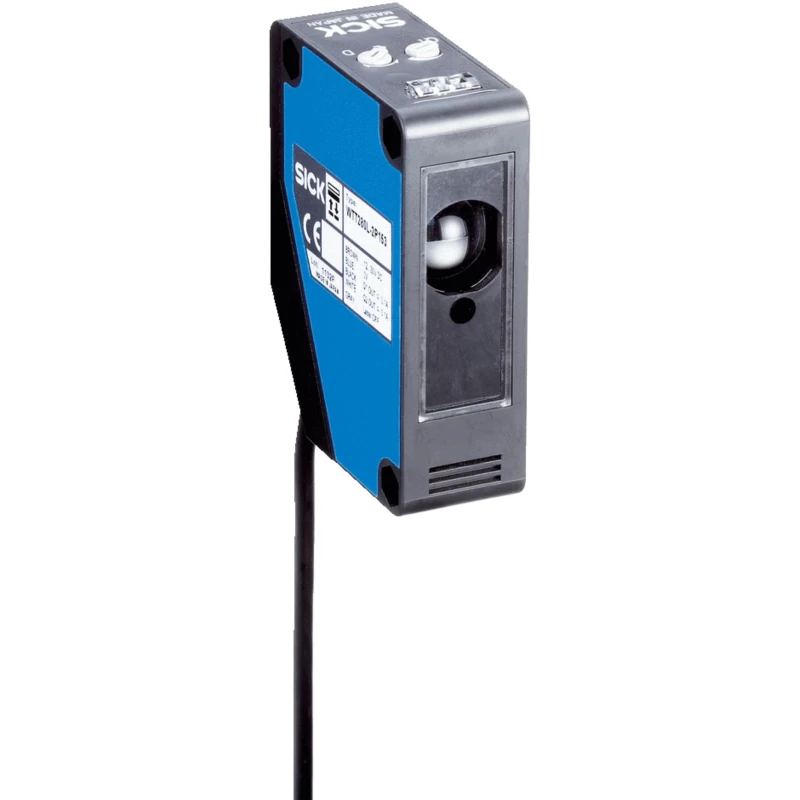 SICK Background Suppression Photoelectric Sensor Block Sensor 200 mm to 4 m NPN Output IP67 Plastic Housing WTT280L-2N1531