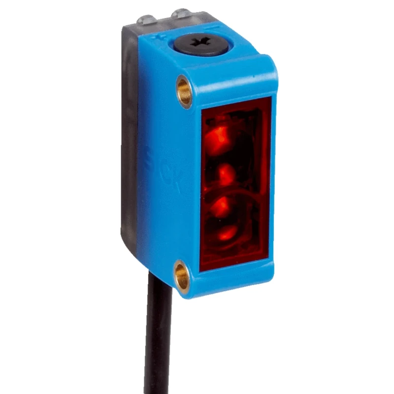 SICK Background Suppression Photoelectric Sensor, Block Sensor, 5 mm to 250 mm Detection Range, NPN Output, IP67 GTB6-N1211