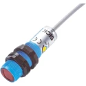 SICK Background Suppression Photoelectric Sensor, Barrel Style, PNP Output, 10 mm to 350 mm Detection Range VTB180-2P41117
