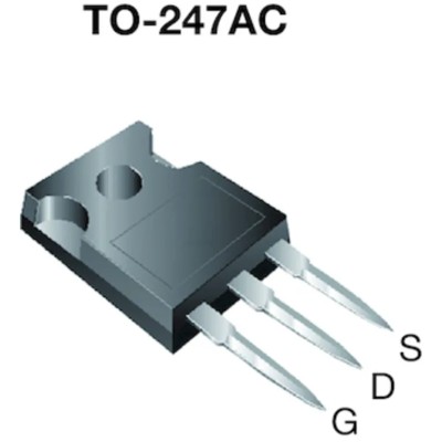 Vishay EF Series N-Channel Power MOSFET, 8.4 A, 600 V, Enhancement Mode, 3-Pin TO-247 SiHG186N60EF-GE3