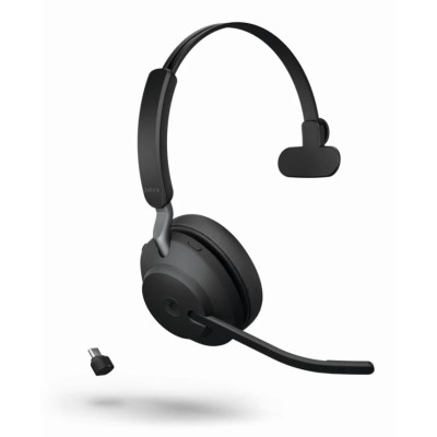 Jabra On Ear Headset Black 20Hz-20.000Hz EVOLVE2 65 