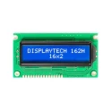 Displaytech 162H Alphanumeric LED LCD Monochrome Display 2 x 16 Characters White on Blue 162H CC BC-3LP