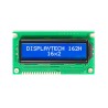 Displaytech 162H Alphanumeric LED LCD Monochrome Display 2 x 16 Characters White on Blue 162H CC BC-3LP