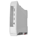 Italtronic ABS Raspberry Pi Case for Raspberry Pi 4 Grey 10.0012225.RP4