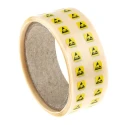RS PRO Yellow Paper ESD Label Self-Adhesive Anti-Static Symbol Legend 5 mm x 5 mm 211-1247
