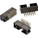 Wurth Elektronik WR-BHD Series Right Angle Through Hole PCB Header, 16 Contacts, 2.54 mm Pitch, 2 Row 612016235221