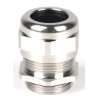 RS PRO Metallic Nickel Plated Brass Cable Gland M25 Thread 9 mm Min. 16 mm Max. IP68 211-6799