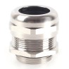 RS PRO Metallic Nickel Plated Brass Cable Gland M32 Thread 18 mm Min., 25 mm Max. Cable Diameter IP68 211-6801