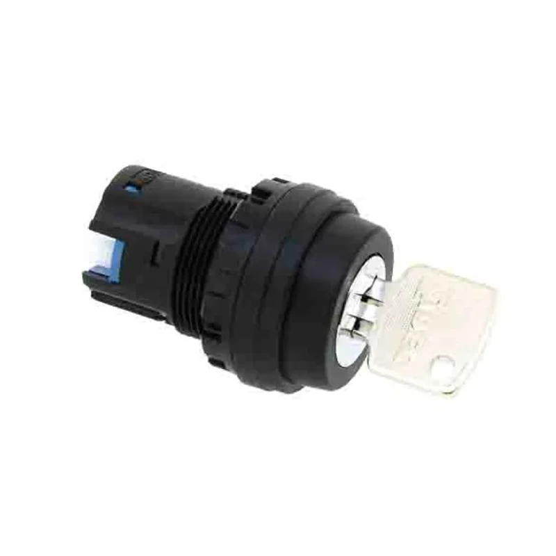 Idec 3-Position Key Switch Head Spring Return 22 mm Cutout HW1K-33D
