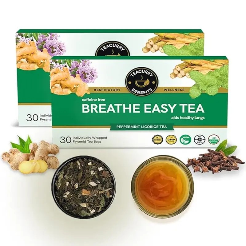 Buy Teacurry Lung Cleanse Tea Box 30 Tea Bag at lowest price