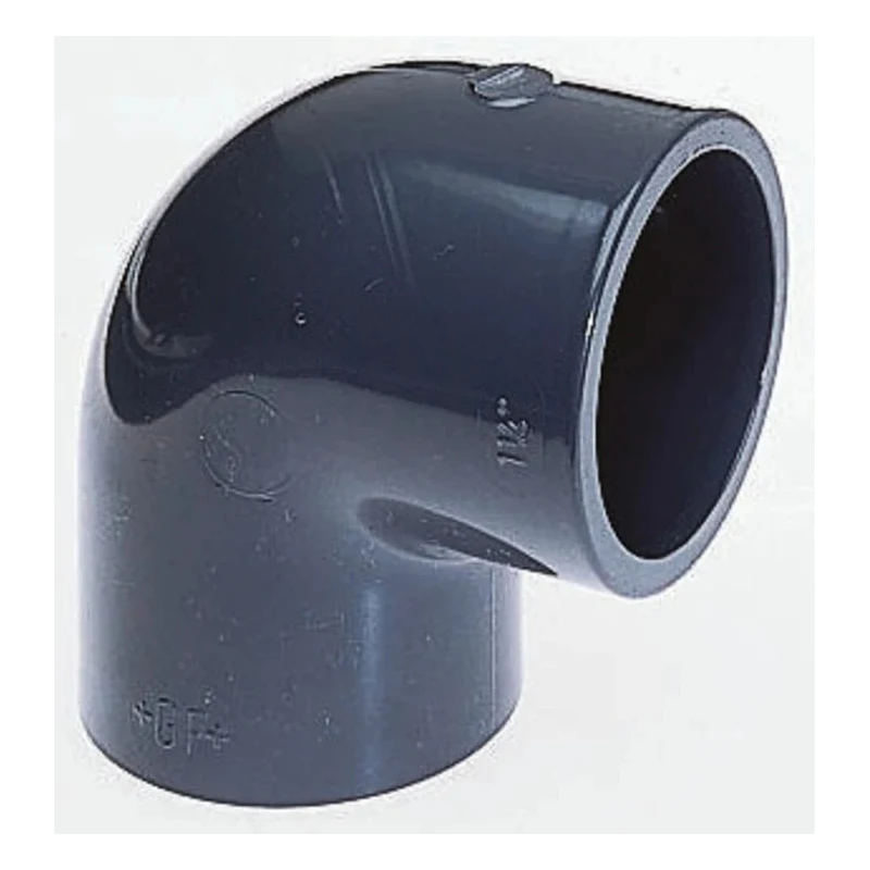 Georg Fischer 90° Push-in Elbow Plastic Pipe Fitting 3/8 in 25mm PVC-U 721101105