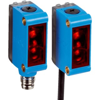 SICK Through Beam Photoelectric Sensor Block Style 0 → 15 m Detection Range, PNP Output, IP67 Rated GSE6-P5211