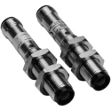 SICK Through Beam Photoelectric Sensor, Barrel Sensor, 0 to 5 m Detection Range, PNP Output, Metal M12 VS/VE12-2P430