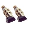 SICK Through Beam Photoelectric Sensor, Barrel Sensor, 0 to 20 m Detection Range, NPN Output, IP67 Metal VS/VE18-4N3340