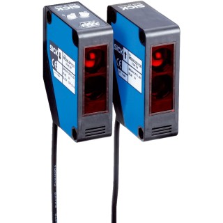 SICK Through Beam Photoelectric Sensor Block Style 0 to 60 m Detection Range NPN Output 30V DC Maximum Voltage WSE280-2N1131