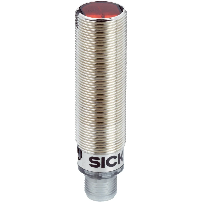 SICK Energetic Photoelectric Sensor Barrel Sensor 5 mm to 550 mm Detection Range PNP Output IP67 GRTE18-P2452