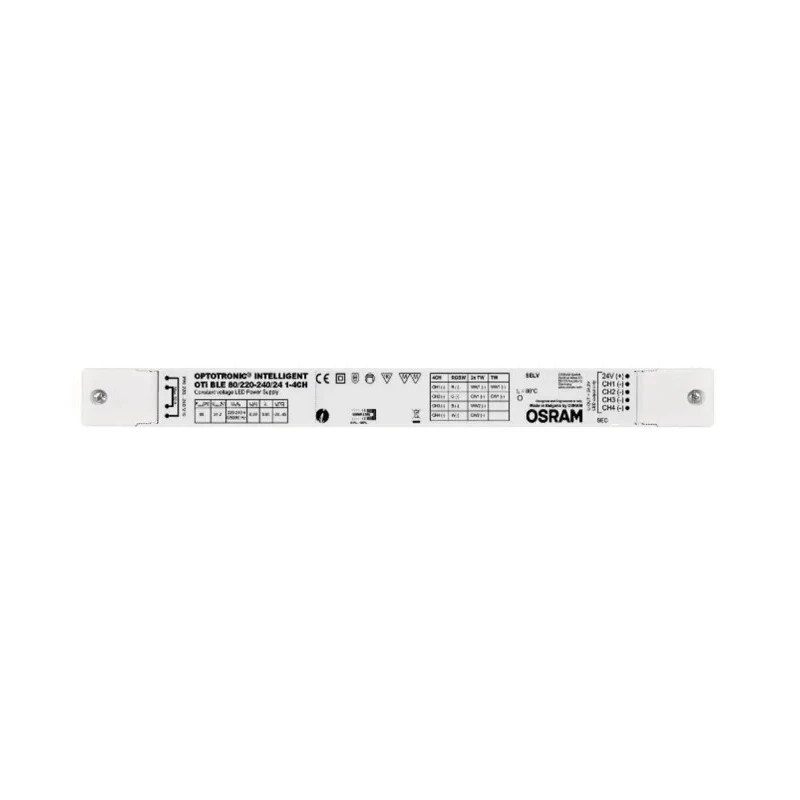 Osram 80W 240V 4-Channel LED Driver Wireless Bluetooth Mesh Control OTI-BLE-80/220-240/24-1-4CH