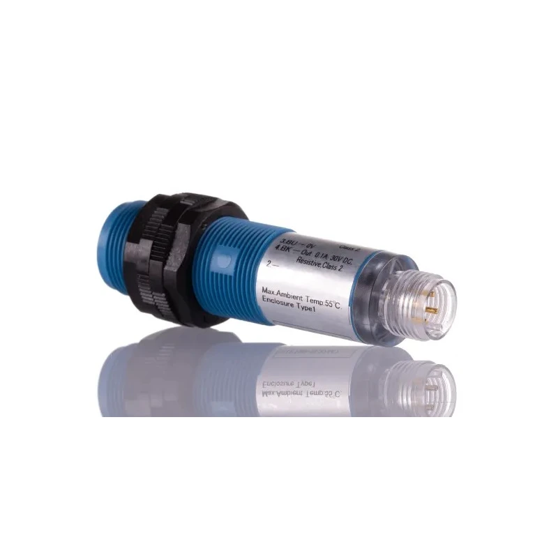SICK Energetic Photoelectric Barrel Sensor 1 mm to 500 mm Detection Range PNP Output IP67 VTE180-2F32447