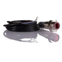 SICK Energetic Barrel Photoelectric Sensor PNP Output IP67 Nickel Plated 1 mm to 500 mm Detection Range VTE180-2P41142